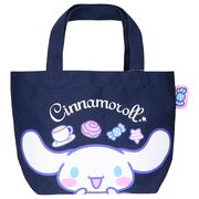 【ランチトート】シナモロール カラーマチ付バッグ アップ