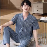 パジャマ  メンズ   半袖   パジャマ  韓国風  ルームウェア  部屋着  ファッション 人気
