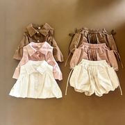 2026★夏新作★韓国風ベビー服★トップス+ズボン★73CM～120cm 3色