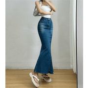体型カバーに効く ハイウエストフリンジプリーツスカート春夏女性向けカジュアル衣料卸売