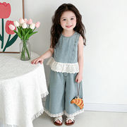 「2026」子供服★デニム★セットアップ★韓国風子供服★80cm～120cm