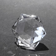 天然水晶 六芒星 ブラジル産 山梨伝統技術士作【一点物】水晶 手研磨 伝統技術 職人 天然石 パワーストーン