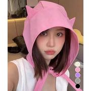 【日本倉庫即納】 猫耳サンシェードハット UV対策  速乾