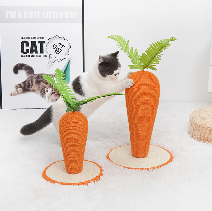 ペット用品   猫用爪とぎ  ニンジン  猫用爪グラインダー   猫用クライミングフレーム