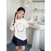 キッズ 女の子 半袖Tシャツ 夏 カジュアル