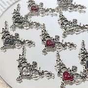 合金  チャーム デコパーツDIY  ペンダント デコ素材 手芸材料 チェーンパーツ アクセサリーパーツ
