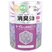トイレ消臭ビーズ300gクリアラベンダー