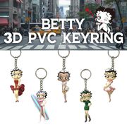 ベティ 3D PVC キーリング キーホルダー BETTY