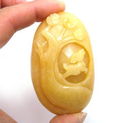 ≪一点物≫天然石イエロージェイド/翡翠　浄化・置物・観賞用パワーストーン