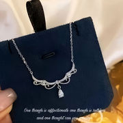 ピアス クローバー シルバージュエリー シルバー999 金属アレルギー フラワー ジルコニア アクセサリー