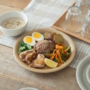 TRIP WARE cafe カフェプレート 240 サンドイエロー[美濃焼]