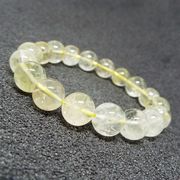 ブラジル産 天然石 レモンクォーツ 硫黄水晶 ブレスレット 約12mm 《SION 天然石 パワーストーン》