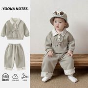 新入荷★キッズセットアップ トップス＆パンツ 秋用 セットアップ 73-100cm