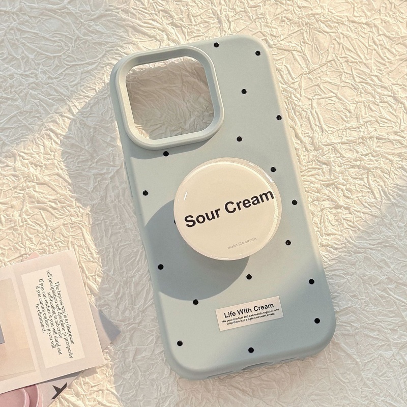 iPhone スマホケース レトロストライプ柄 スタンド機能付き ブラウン おしゃれ ✅