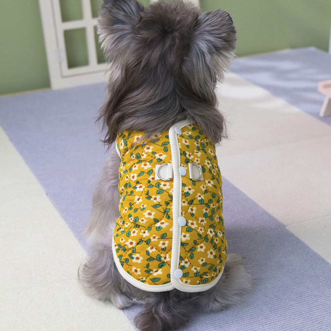 2026新品 秋冬 ペット服 柔らかい 超可愛い 犬服 ペット用品 ペット雑貨 小型犬 リード対応 裏起毛 S-2XL