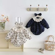 2026秋新作 赤ちゃん セーター つなぎ 子供服  キッズ服  ベビー  ロンパース つなぎ
