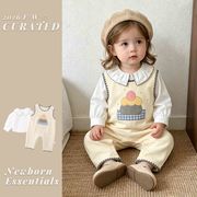2026秋新作 赤ちゃん セーター つなぎ 子供服  キッズ服  ベビー  ロンパース つなぎ